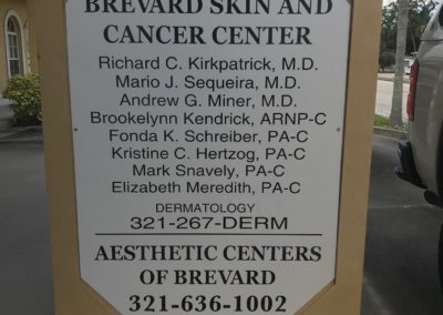 Aesthetic Centers of Brevard Sign Lettering