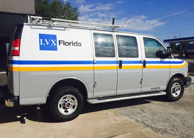 LVX Florida Reflective Van Graphics