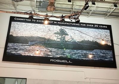 Large Roswell Framed Banner