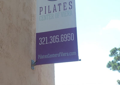 Pilates Center of Viera Pole Pocket Banner