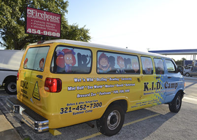 New Discoveries Learning Center Van Wrap